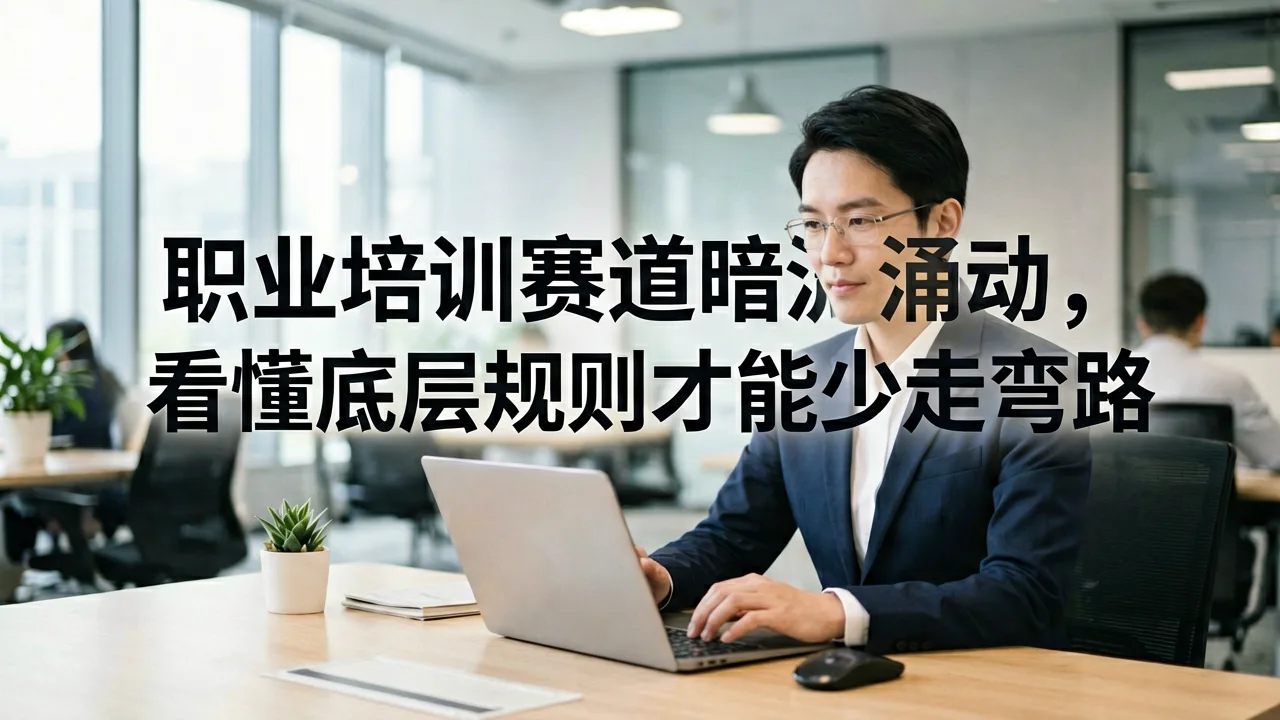 职业培训赛道暗流涌动,看懂底层规则才能少走弯路