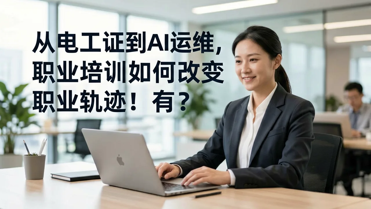 从电工证到AI运维，职业培训如何改变职业轨迹